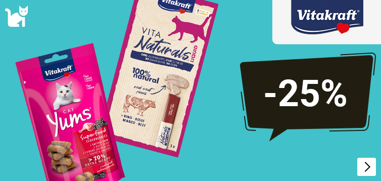 VITAKRAFT KATTENSNACKS 25% korting CAT